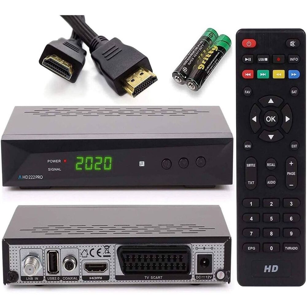NIB- Anadol HD 222 Pro Satellite Receiver